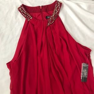 NWT SLNY Red Dress